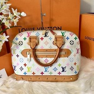 Authentic Louis Vuitton Alma pm Multicolor